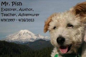 Mr. Pish: best friend, inspiration, co-author