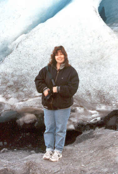 K. S. Brooks at Exit Glacier