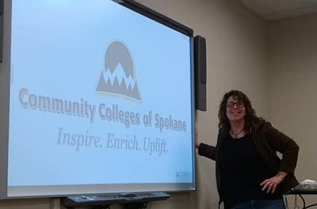 K. S. Brooks teaching at Community Colleges of Spokane