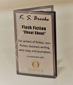 Flash Fiction Pocket Pal Cheat Sheet